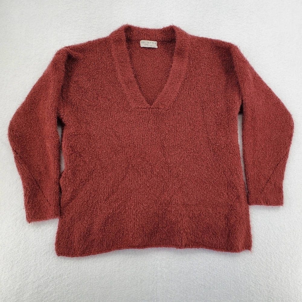 Urban Outfitters Women's UO Rosie Cozy V-Neck Pullover Sweater Size Small